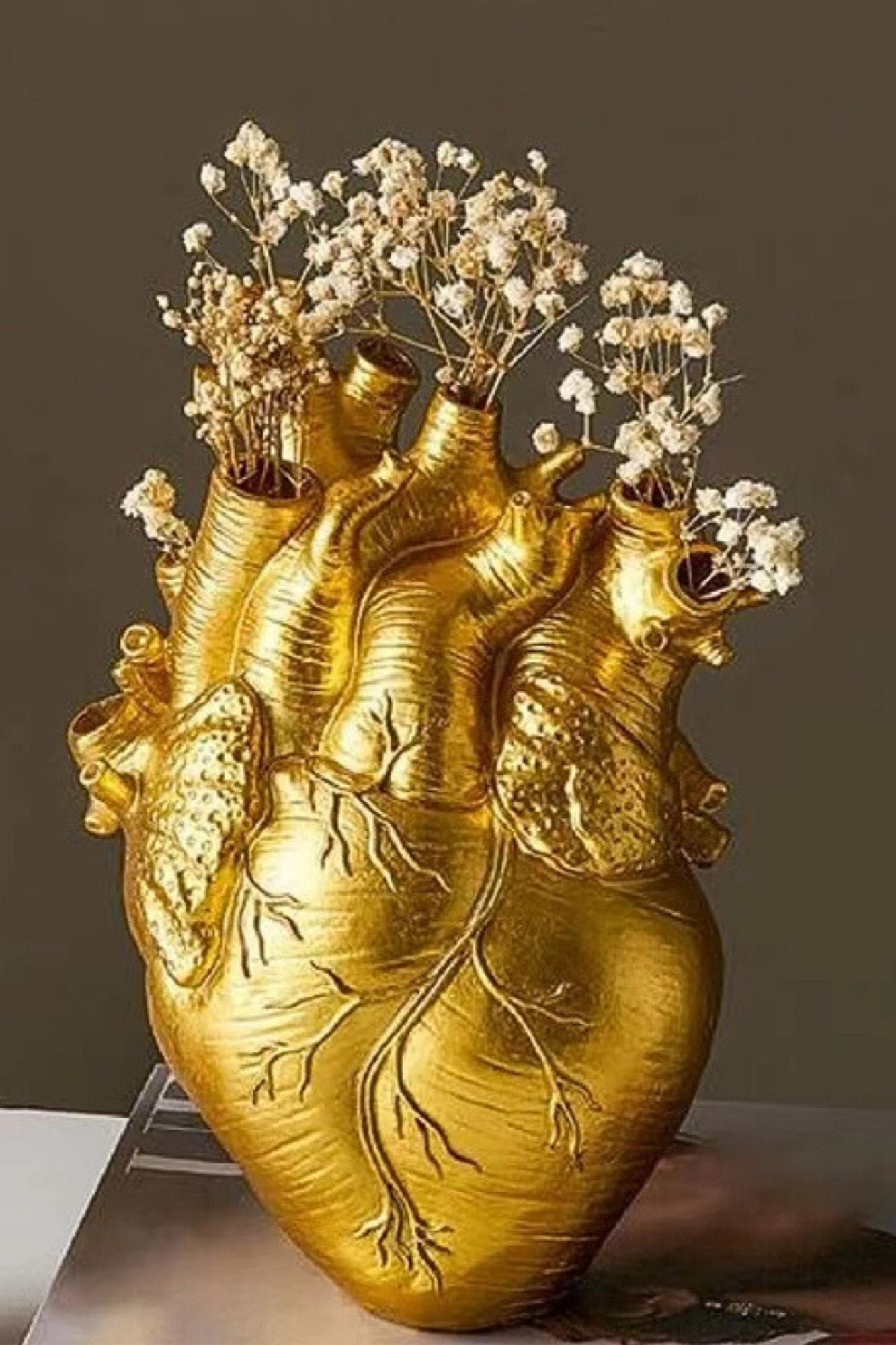 Vaso Decorativo de Coração