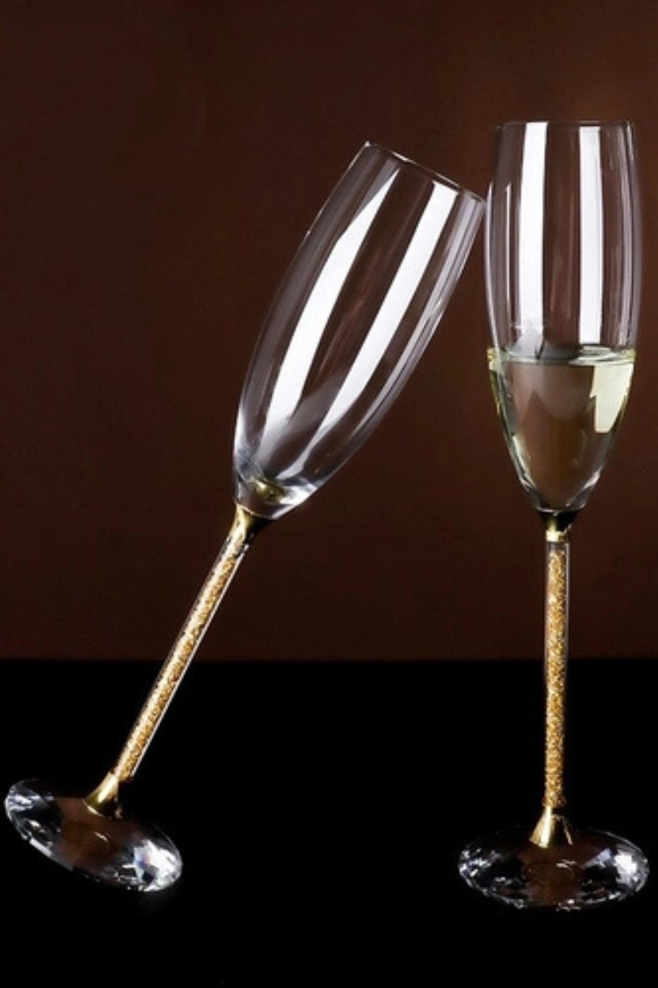Taça de Champanhe em Cristal