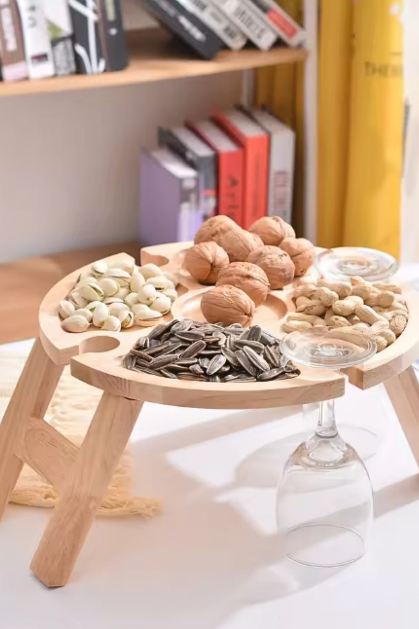Mesa em Madeira para Petiscos