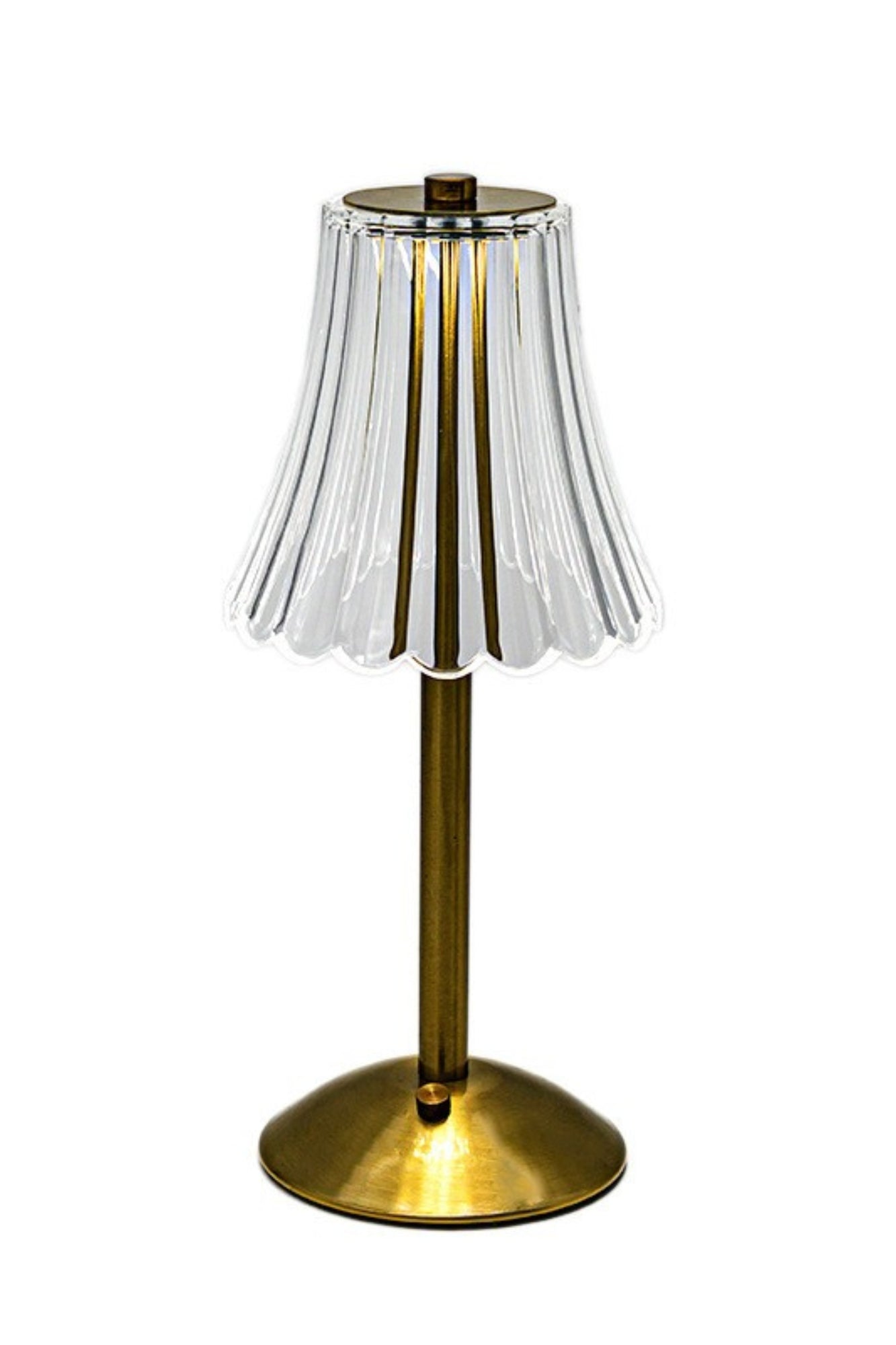 Luminária de Mesa LED Cristal