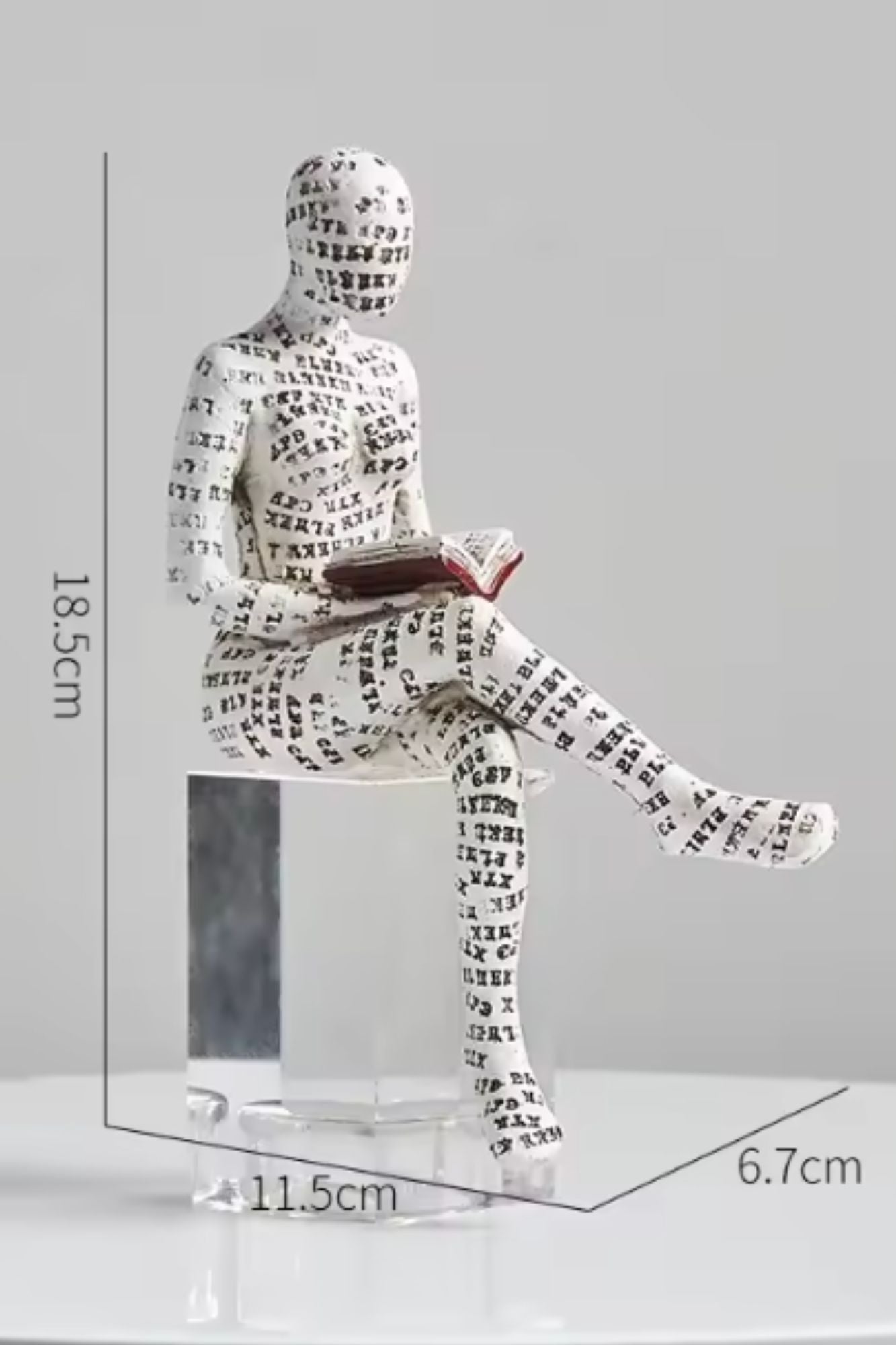 Adorno Decorativo Leitura