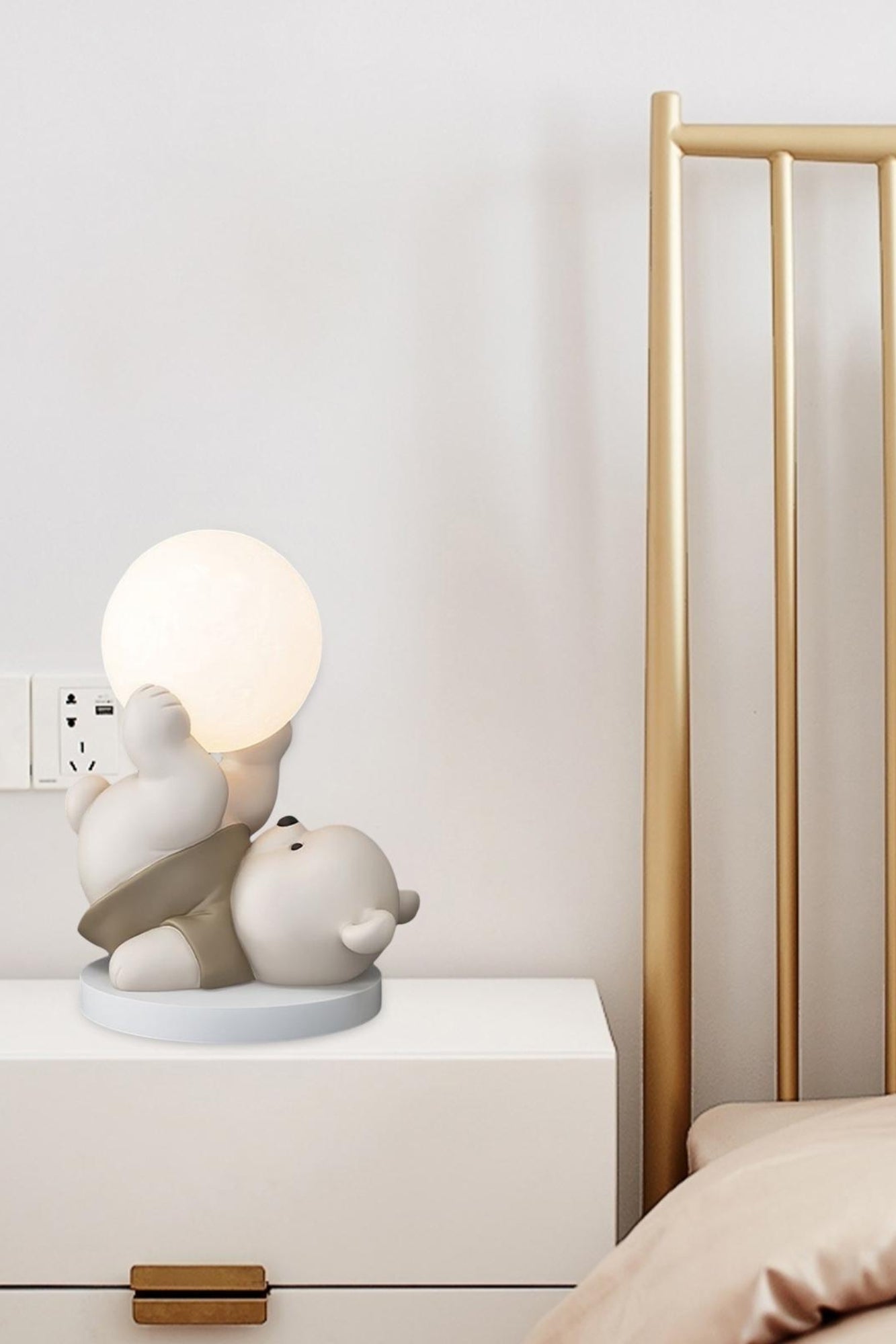 Luminária Abajur Urso