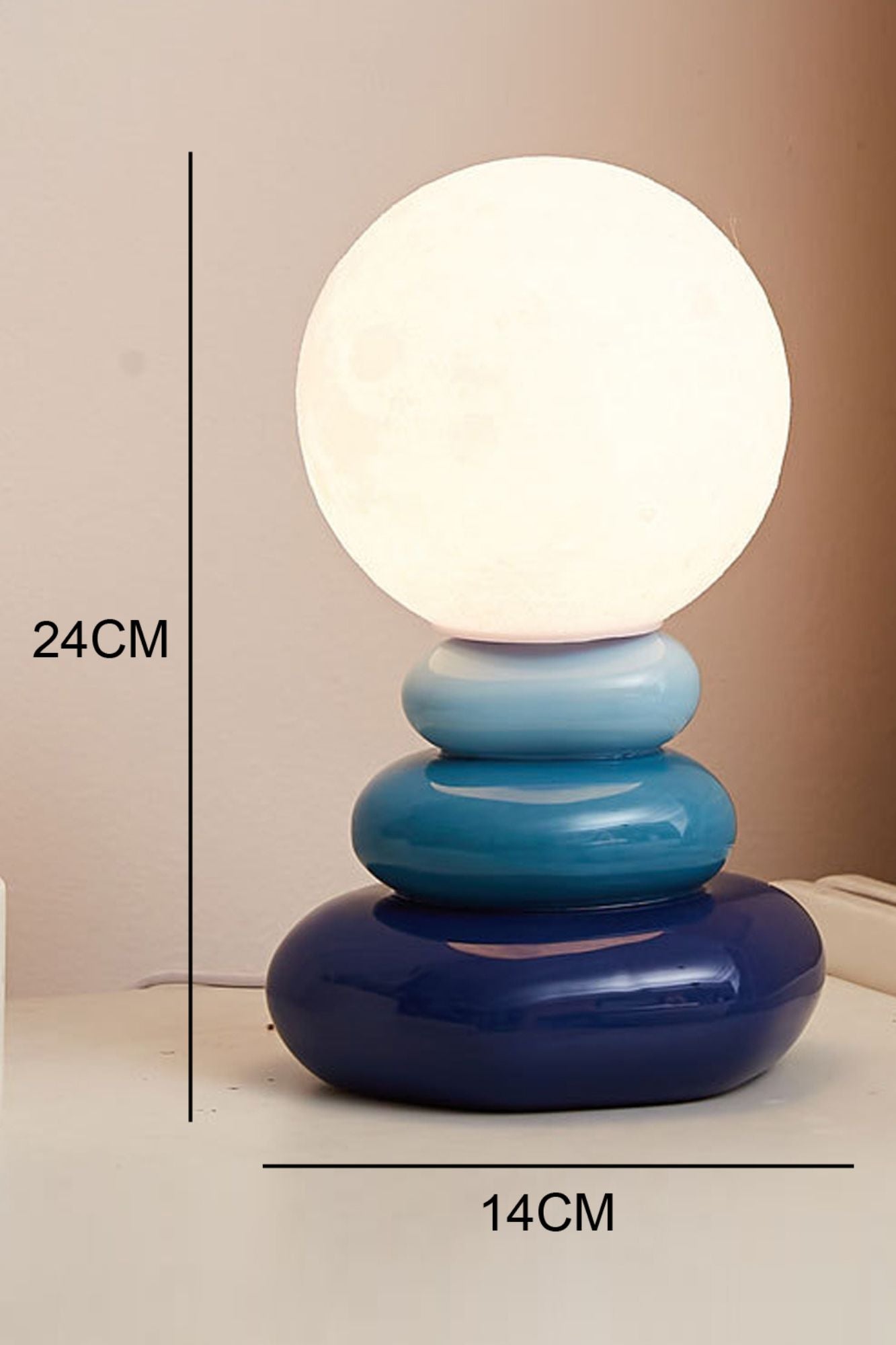 Luminária de Mesa LED Cerâmica