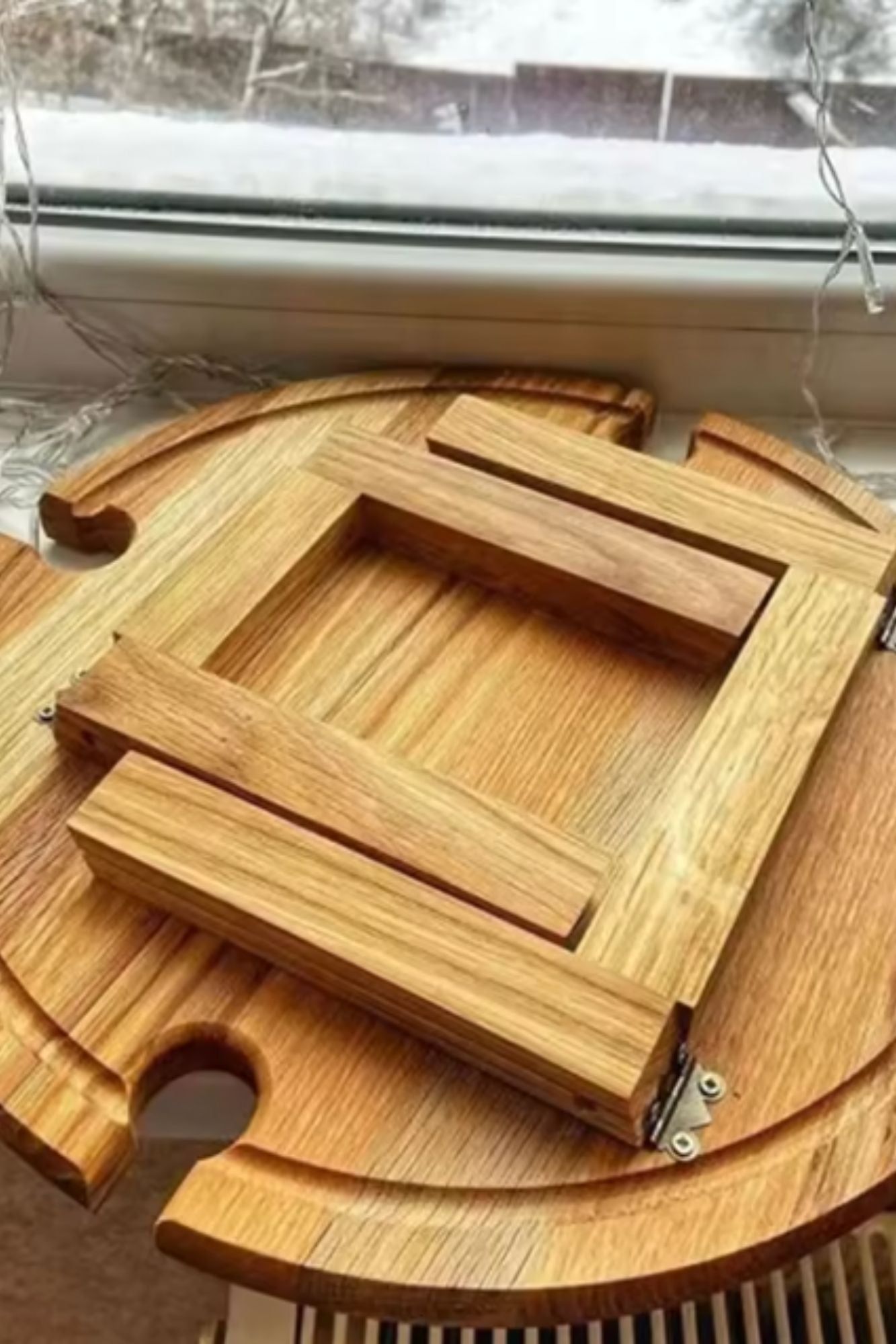 Mesa em Madeira para Petiscos
