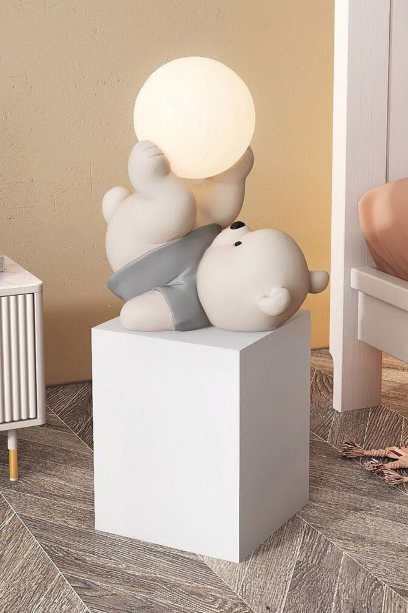 Luminária Abajur Urso