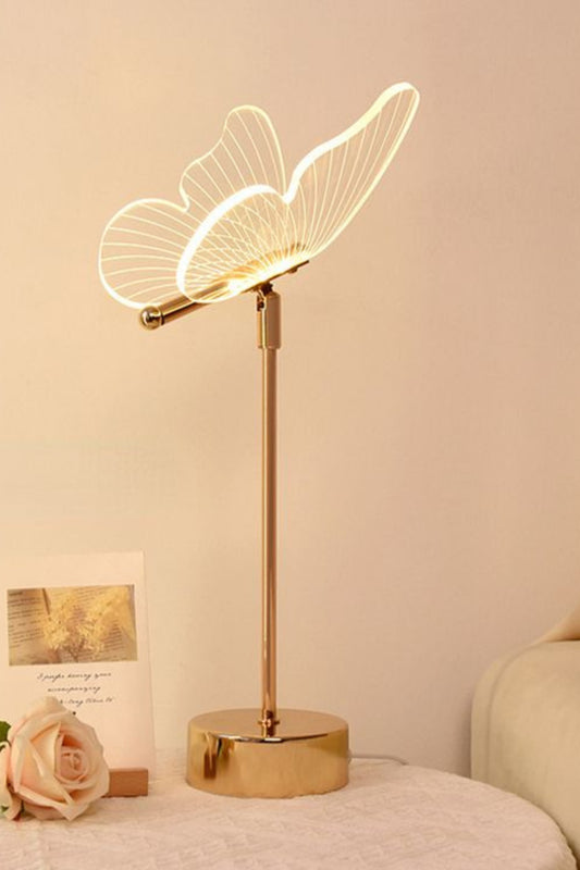 Luminária de mesa LED Abajur Borboleta