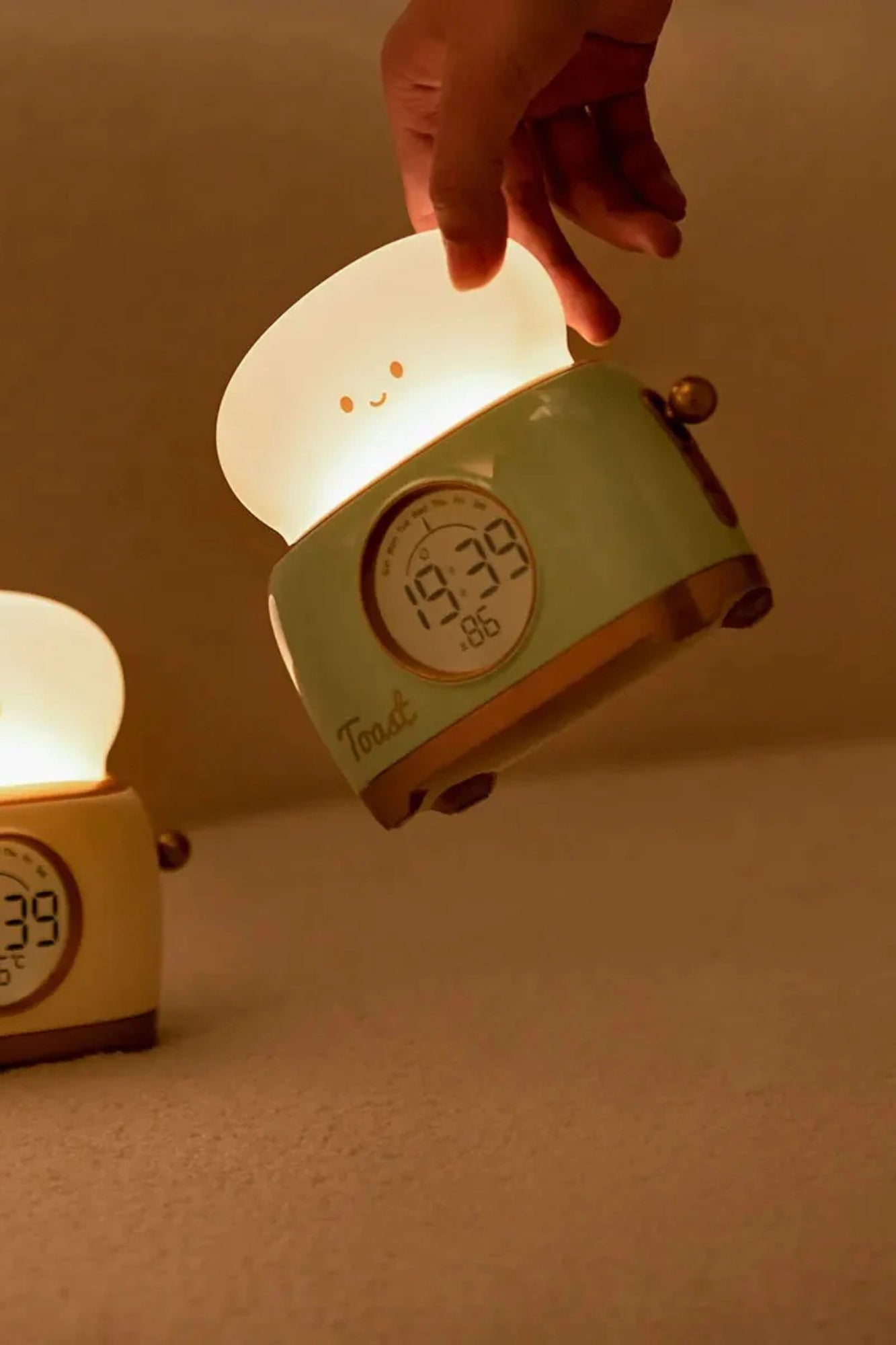 Luminária Despertador Torradeira