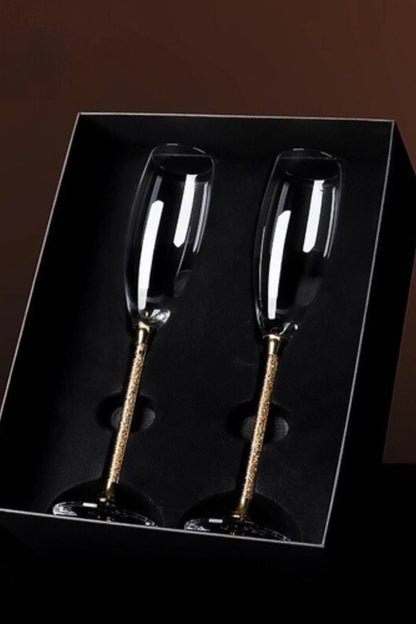 Taça de Champanhe em Cristal