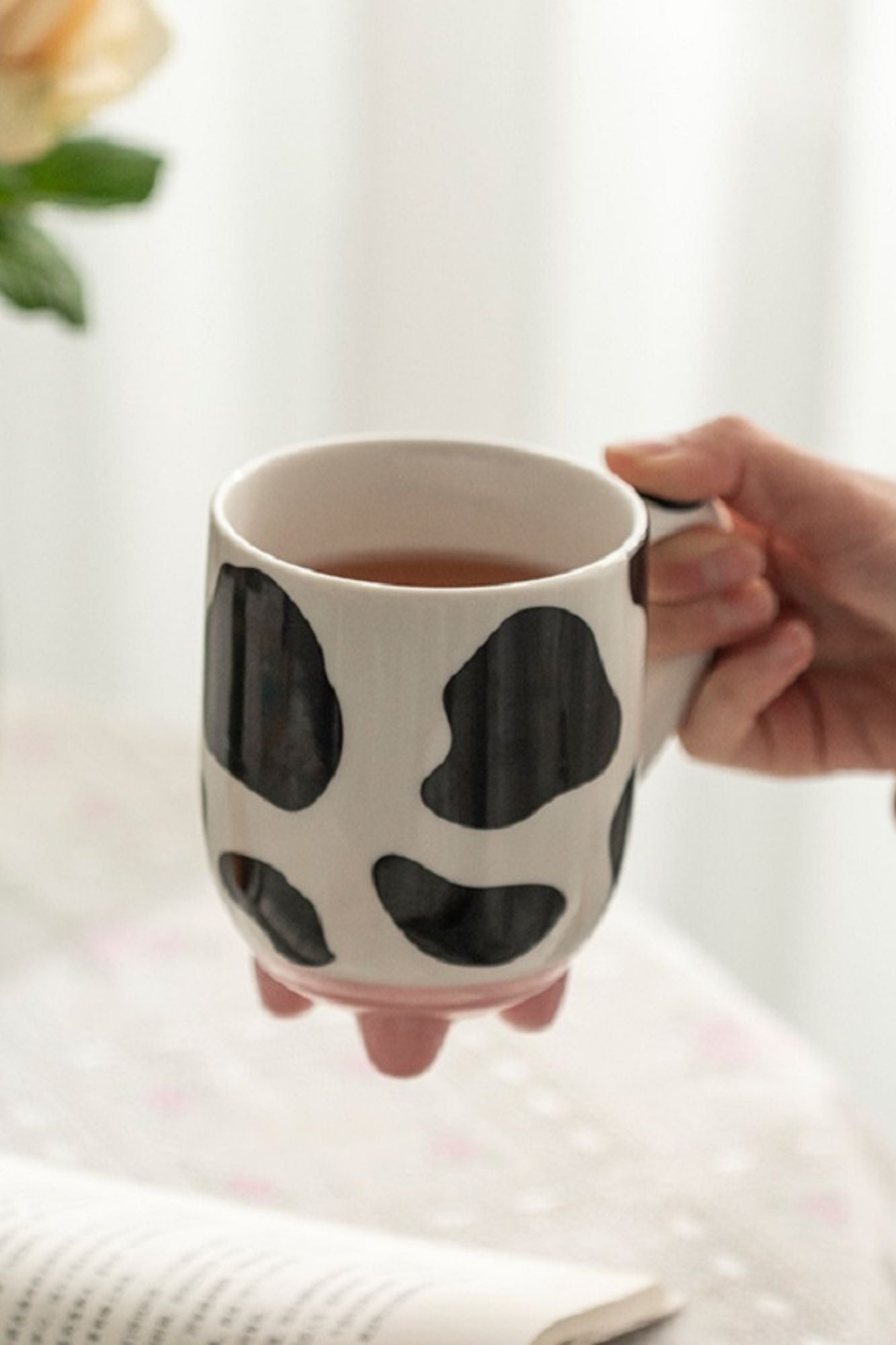 Caneca de Cerâmica Modelo Vaca