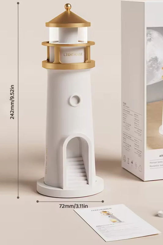 Luminária Farol Projeção Lunar