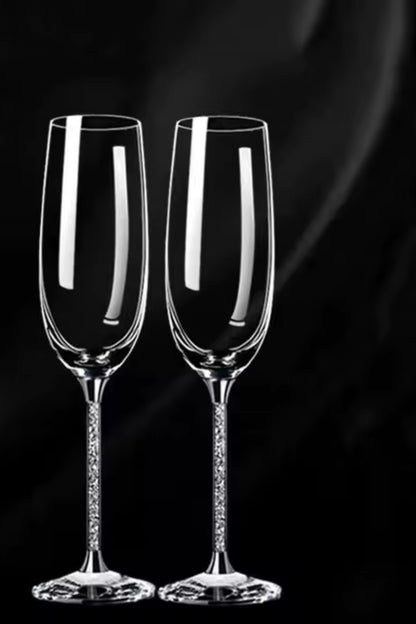 Taça de Champanhe em Cristal