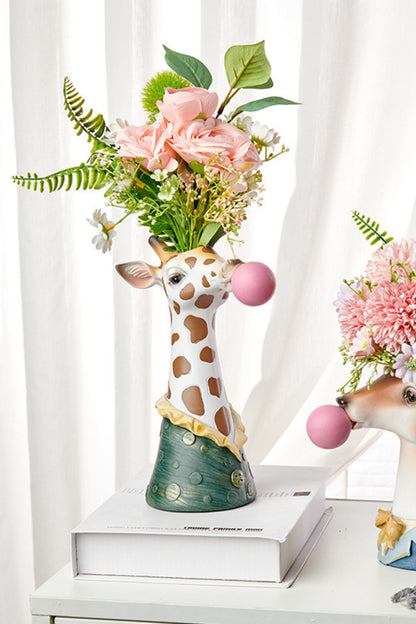 Vaso de Flores Girafa / Zebra