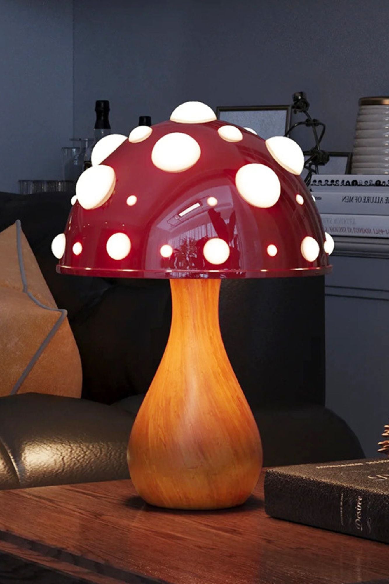 Luminária Lâmpada Cogumelo Amanita