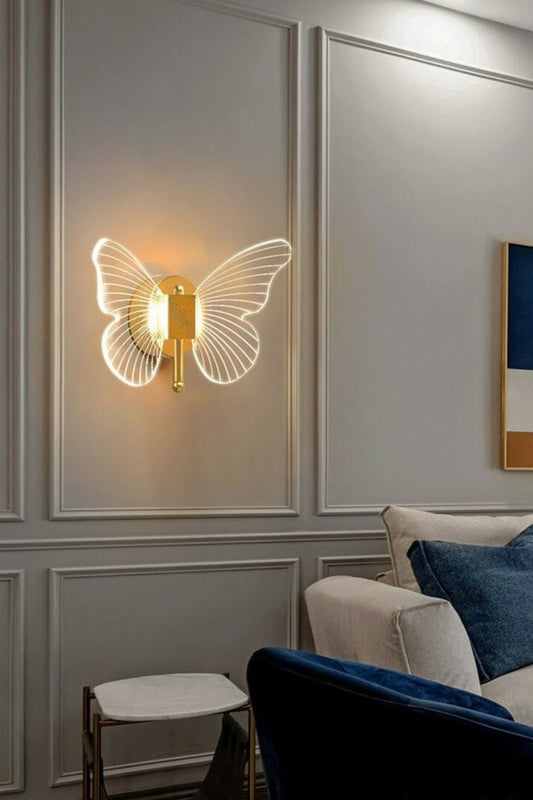 Luminária de Parede LED  Borboleta