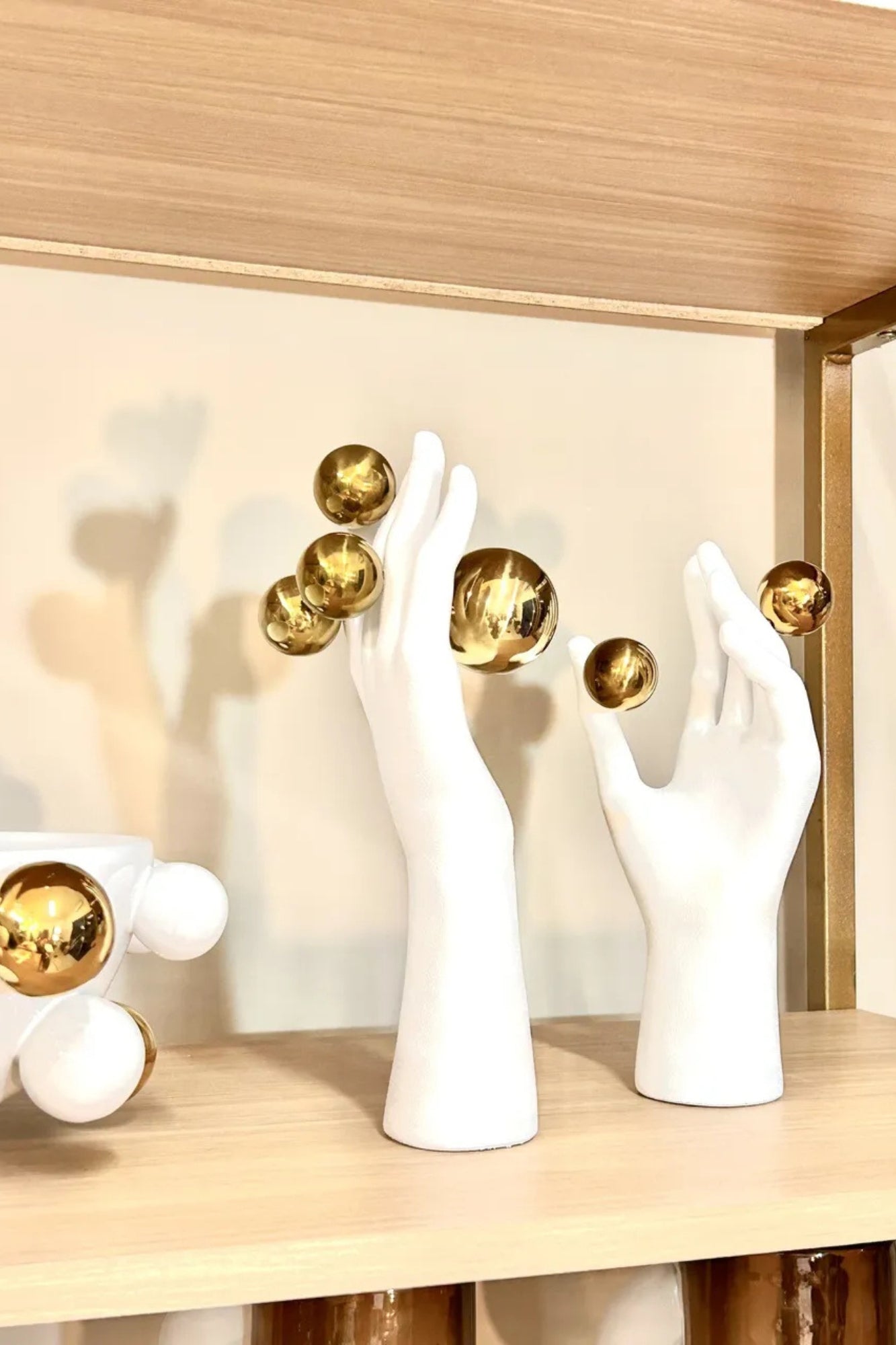 Adorno Dedos com Bolas