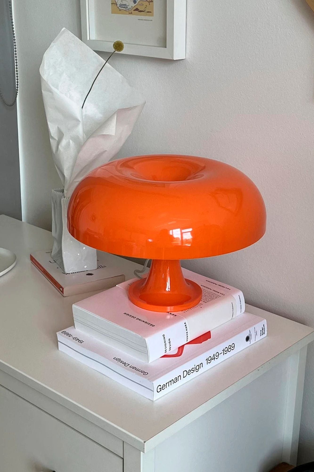 Luminária de Mesa Modelo Cogumelo