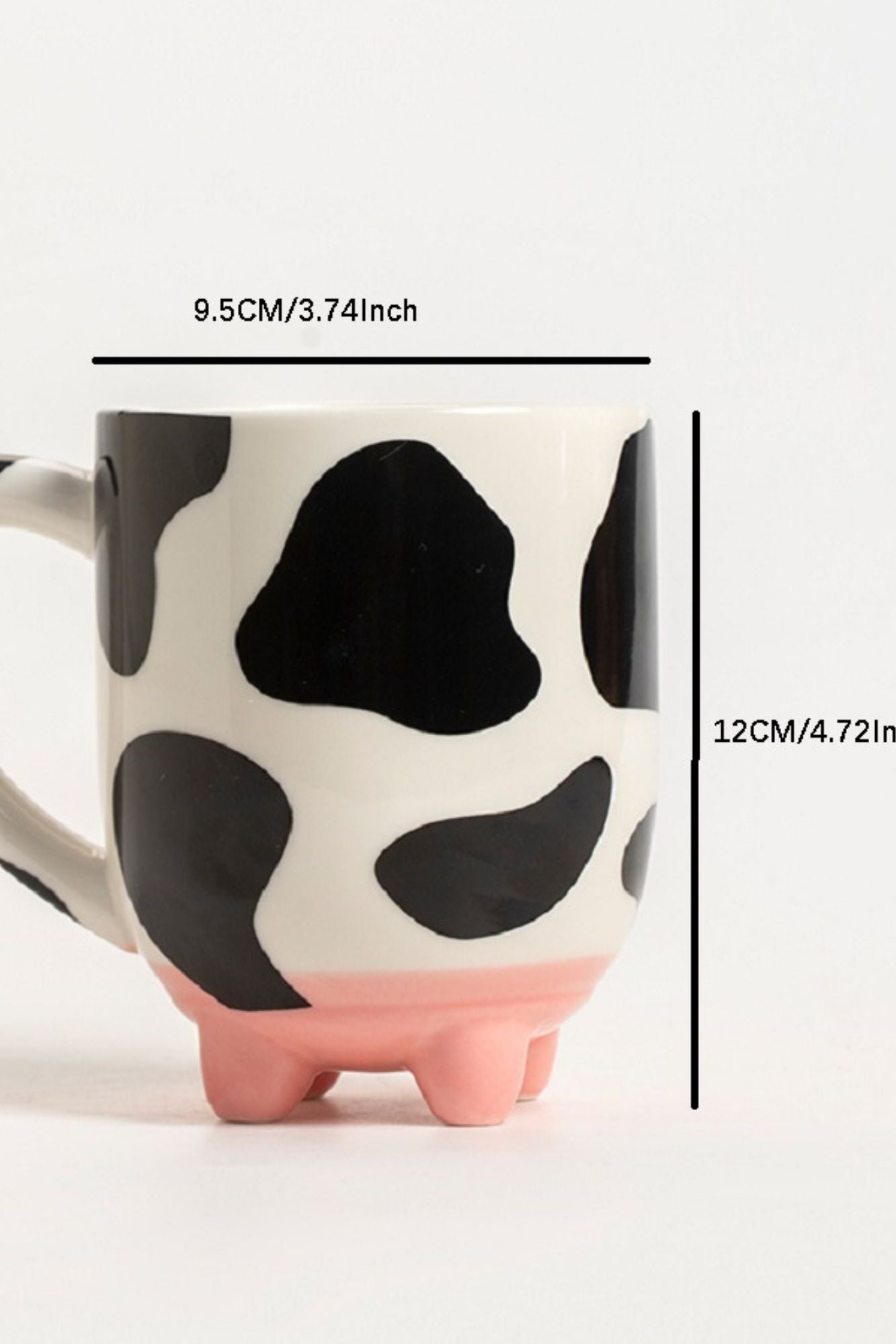 Caneca de Cerâmica Modelo Vaca