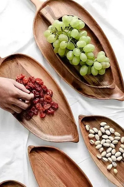 Bandeja de Folha em Madeira