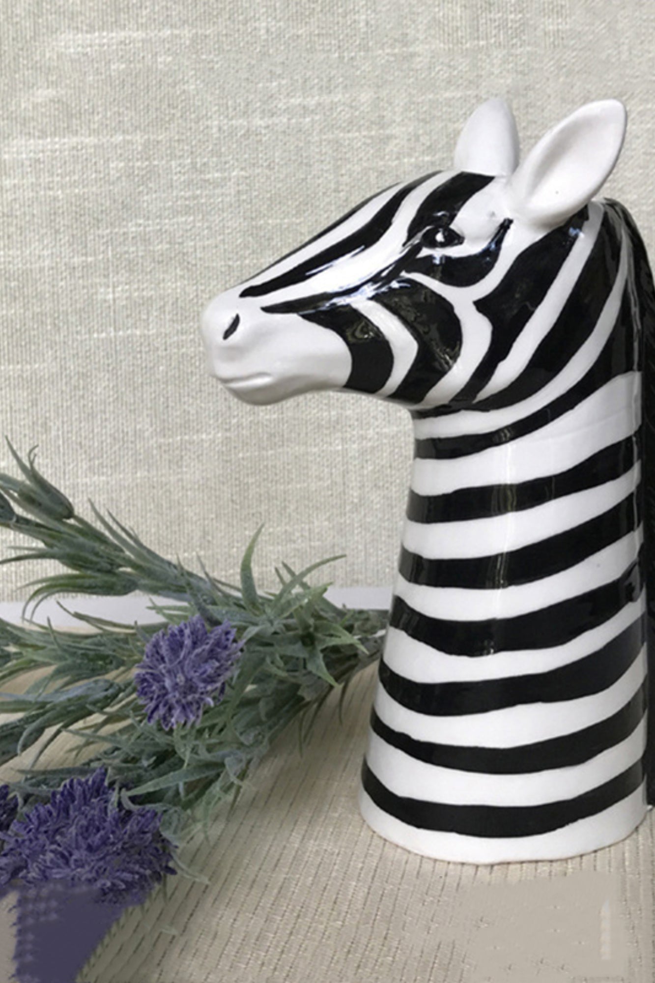 Vaso Decorativo Zebra