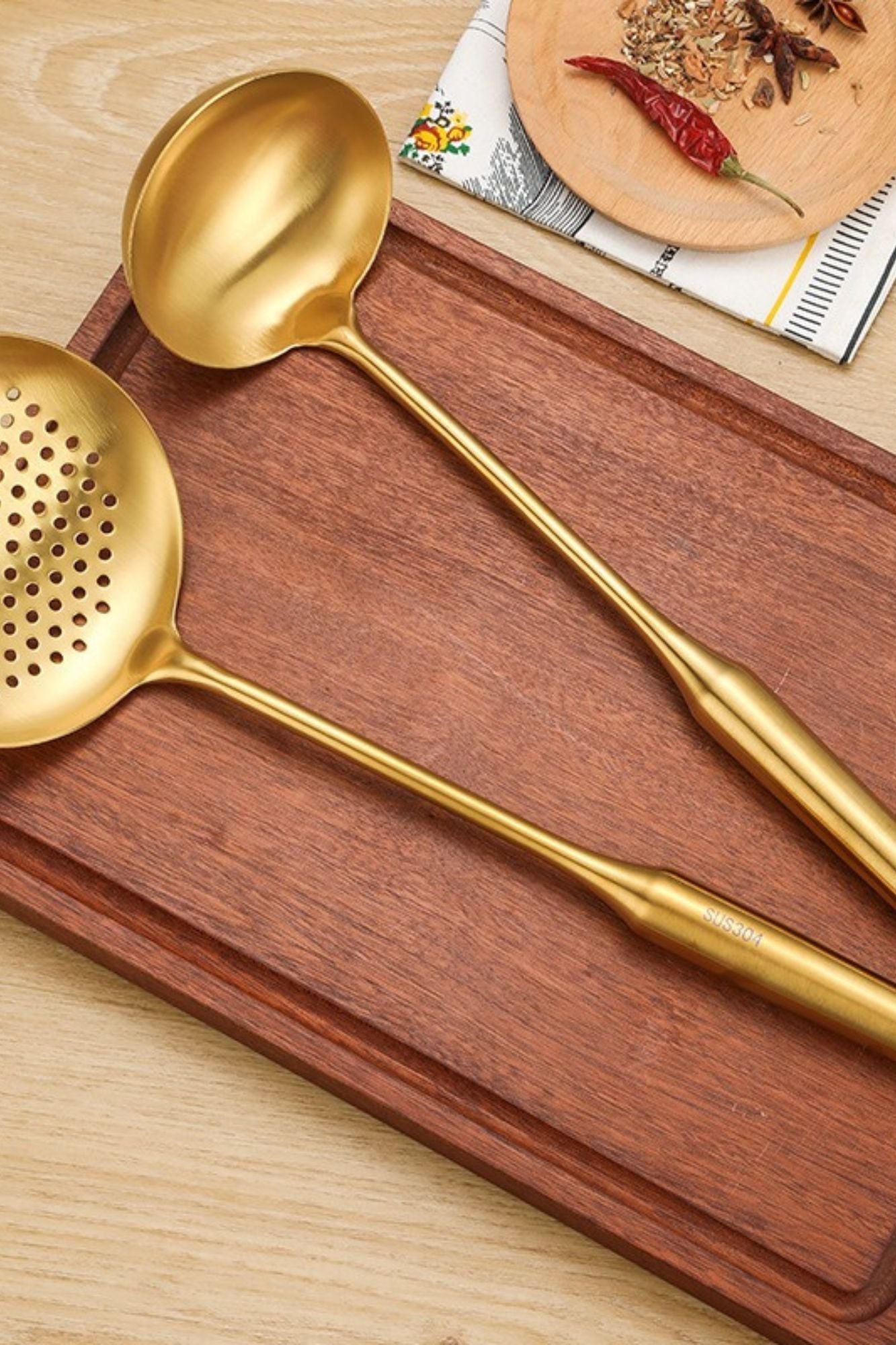 Conjunto de Colheres de Utensílios
