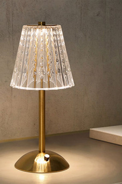 Luminária de Mesa Cristal Luxo