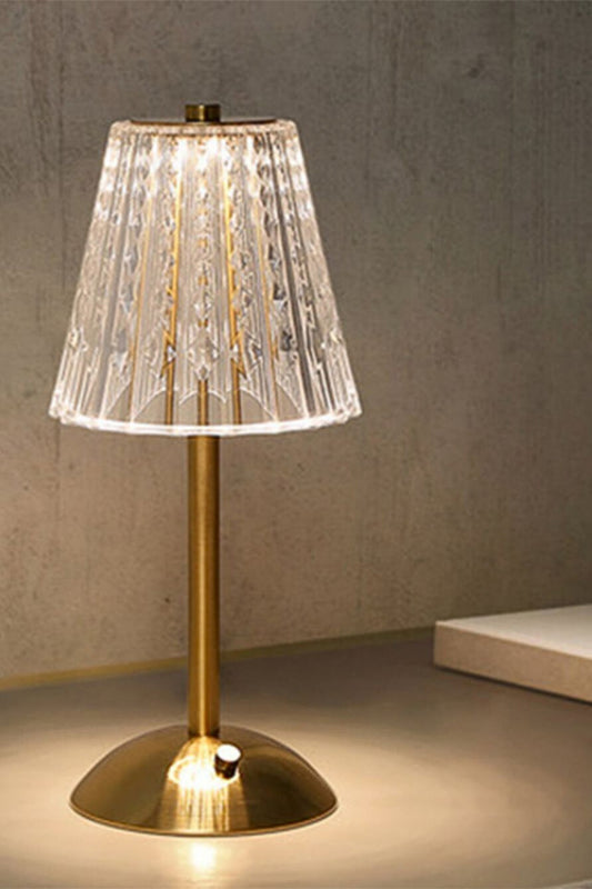 Luminária de Mesa Cristal Luxo