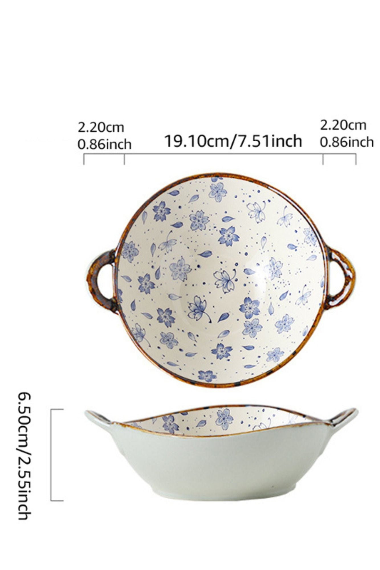 Tigela de Porcelana Japonesa