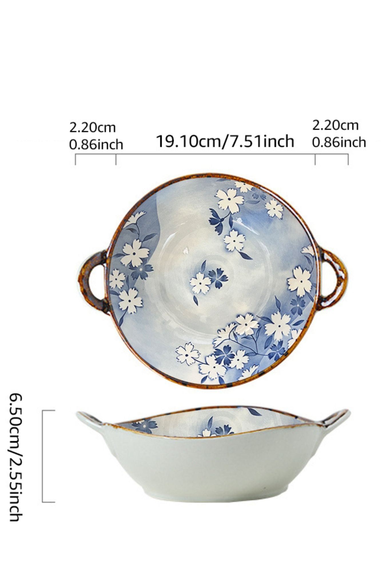 Tigela de Porcelana Japonesa