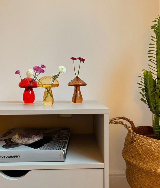 Vaso Decorativo Cogumelo